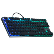 SK630 TKL Low Profile RGB Mechanical Keyboard - sports a bold new look for gaming keyboards, featuring new Cherry MX Low Profile switches
