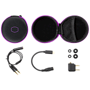 MH710 - get the perfect fit with a variety of ear tips in different shapes and sizes