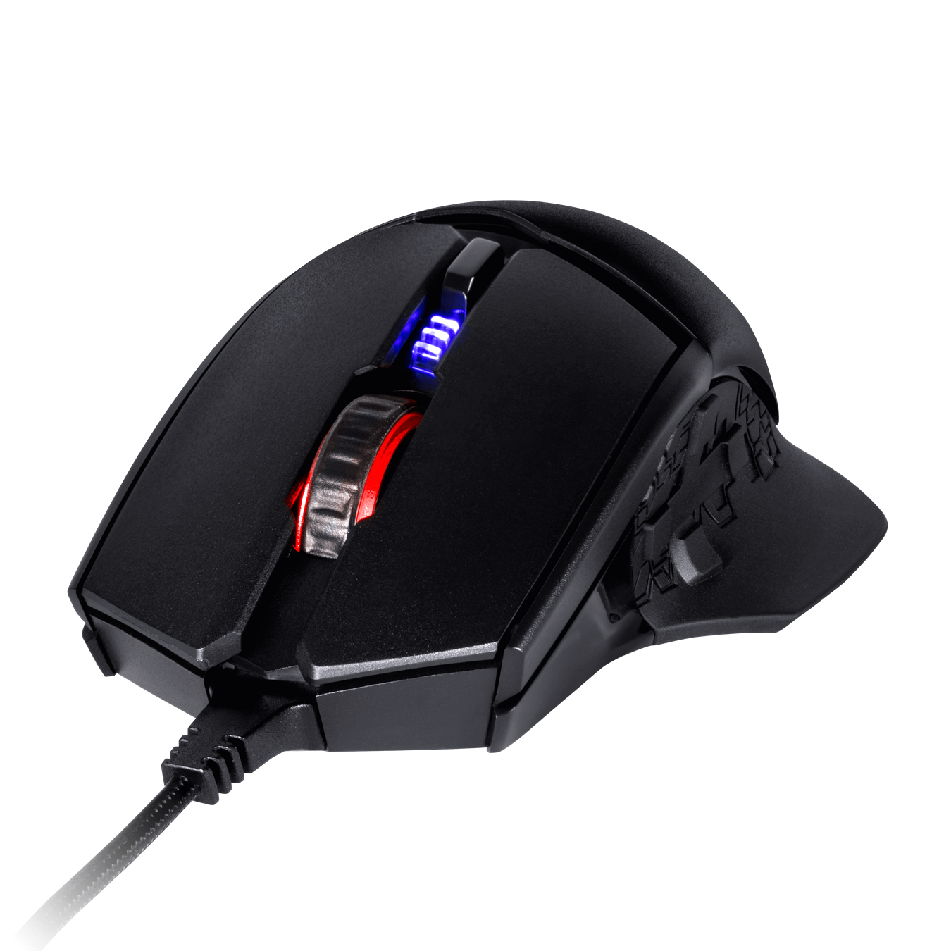 MM830 Gaming Mouse - Give your victories some flashy good looks with 4-zone RGB illumination