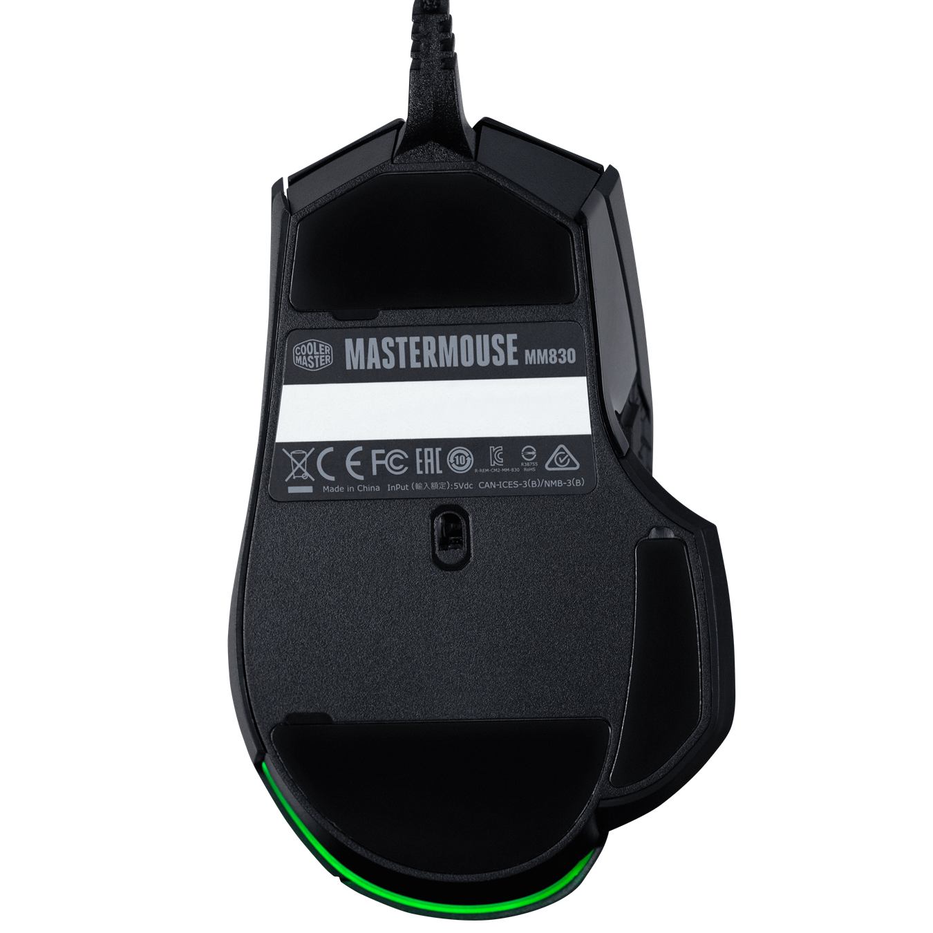 MM830 Gaming Mouse - Adjust all your settings from one wheel -and across all Cooler Master devices