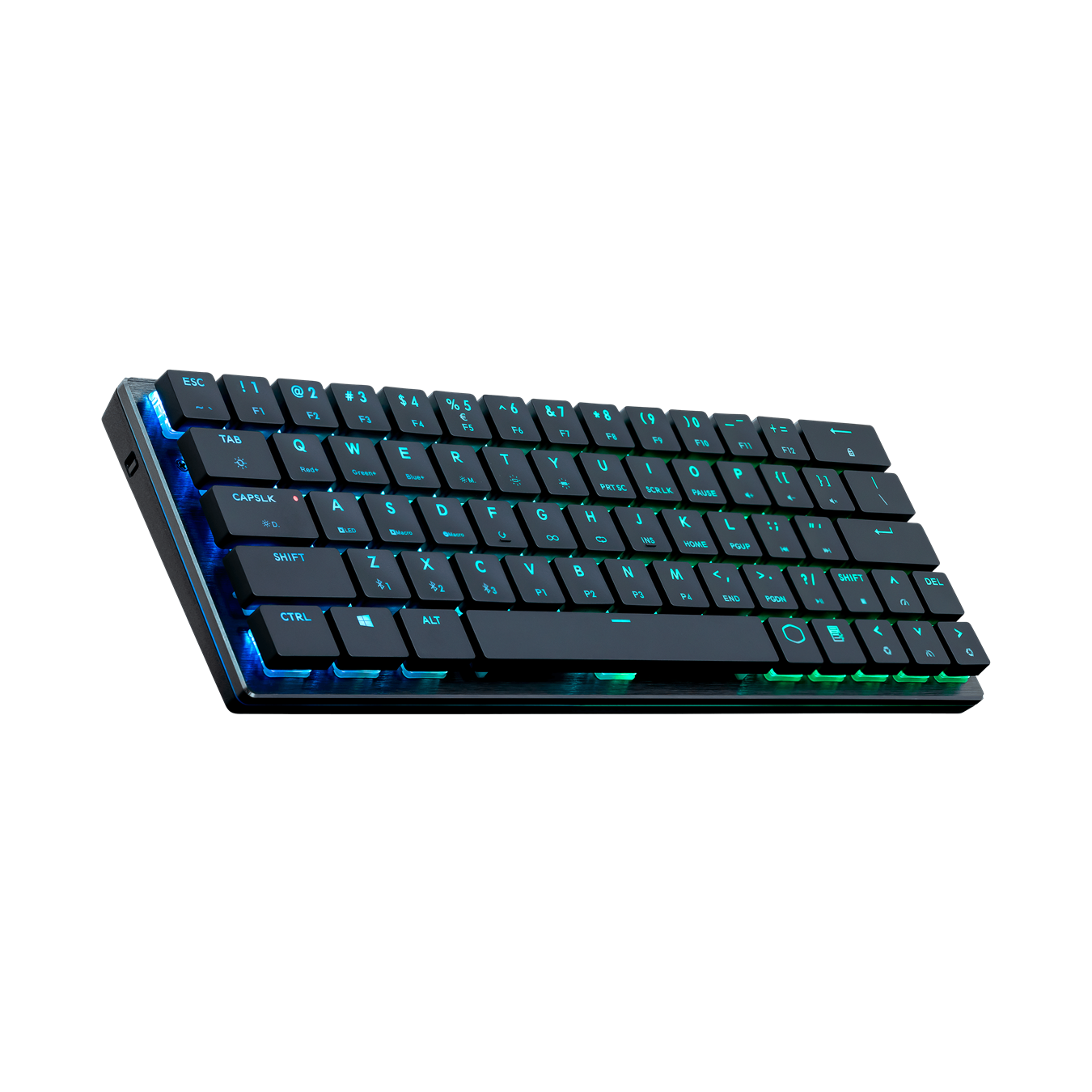 SK621 Low Profile Wireless Mechanical Keyboard - comes with hybrid wireless functionality, giving you the choice of clean, wireless freedom or lag-free wired functionality
