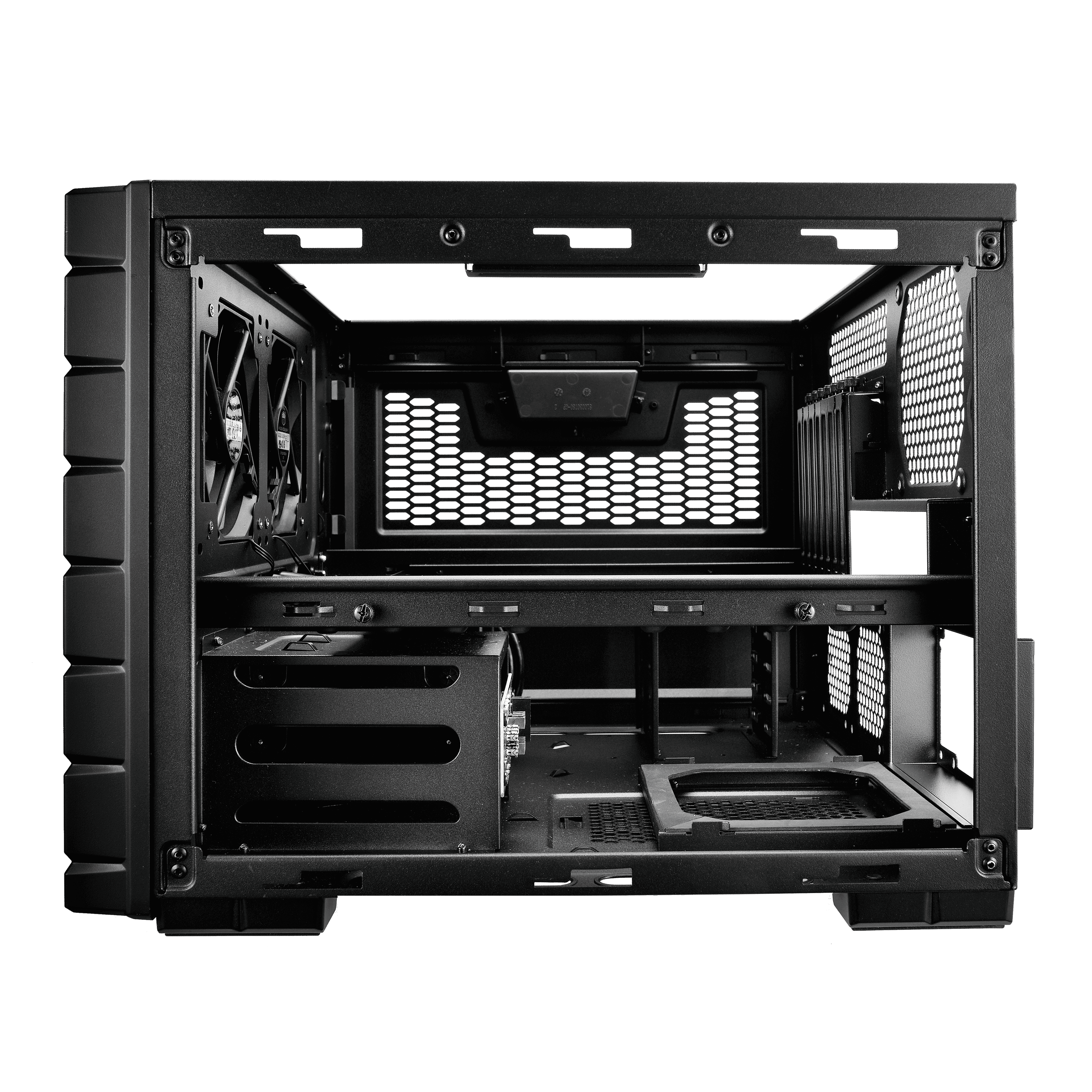 パソコン Cooler Master HAF XB EVO High AirFlow Lan Box Case, Mesh Front Panel,  その他PCパーツ