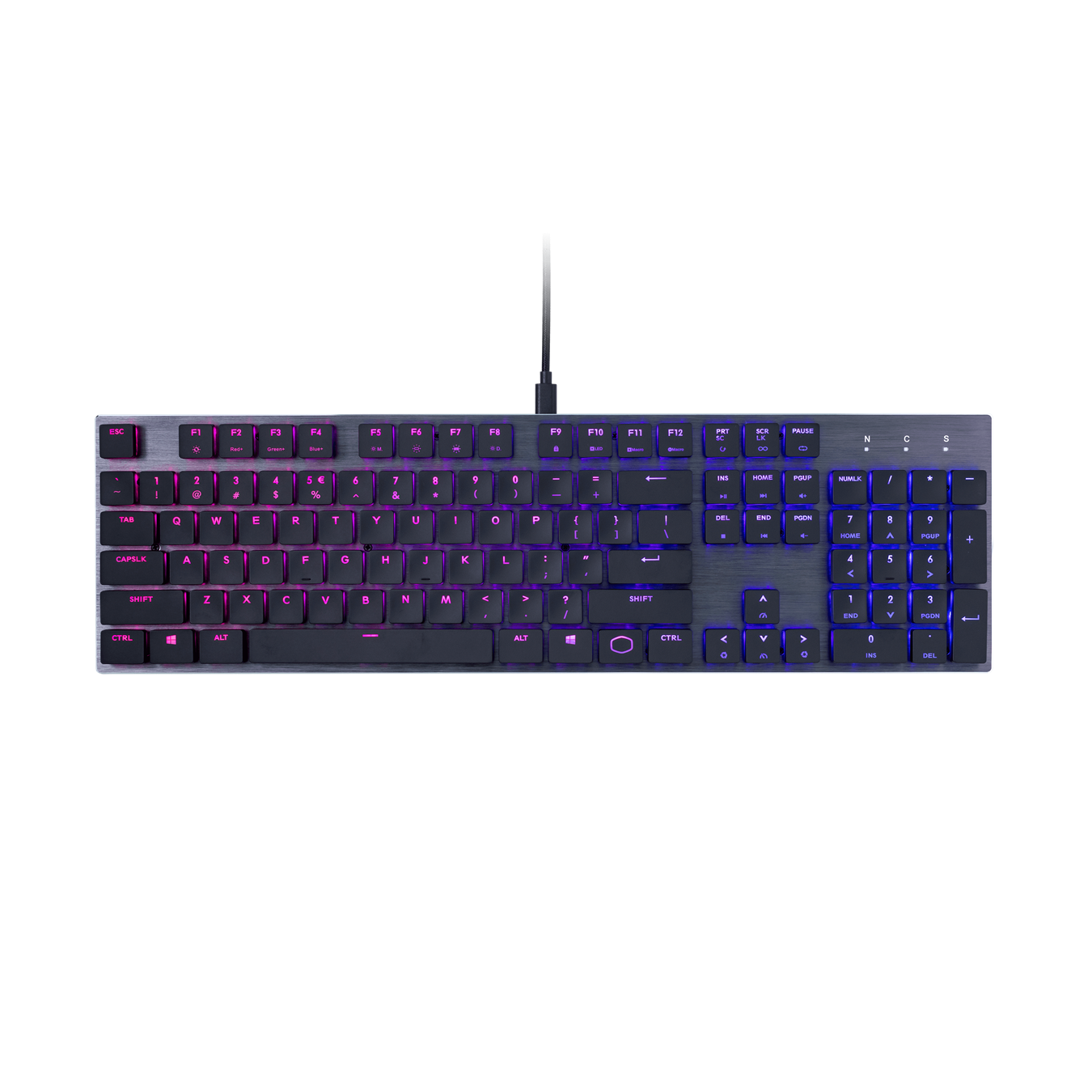 SK650 Low Profile RGB Mechanical Gaming Keyboard - RGB Backlighting