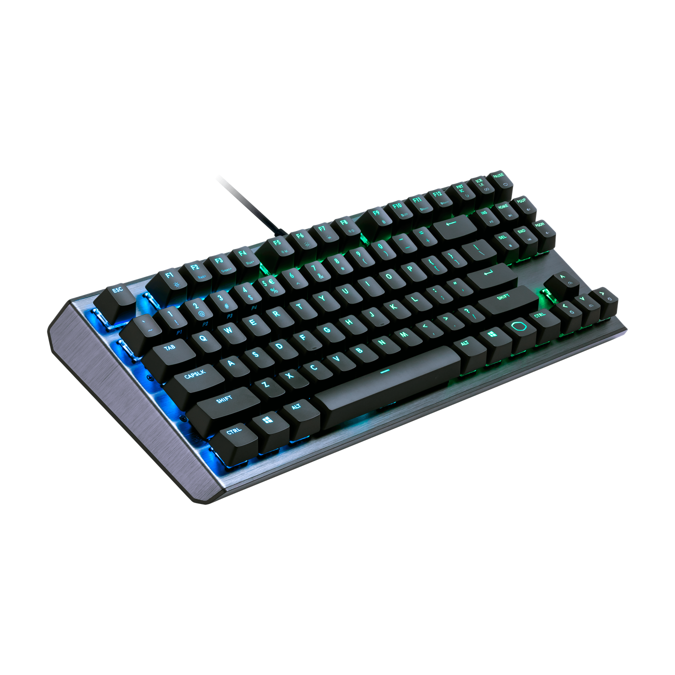 CK530 Mechanical Gaming Keyboard - Curved top plate, floating keycaps, and minimalistic design built with functionality in mind