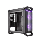 MasterBox Q300P Mini Tower Case - One RGB controller is included in the accessory pack. If your MB does not support the RGB control function, you can connect the RESET button cable and control the RGB lighting directly from the I/O panel.