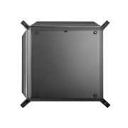 MasterBox Q300P Mini Tower Case - Side angle view
