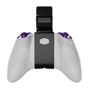 Storm Controller White with Cradle - Back View