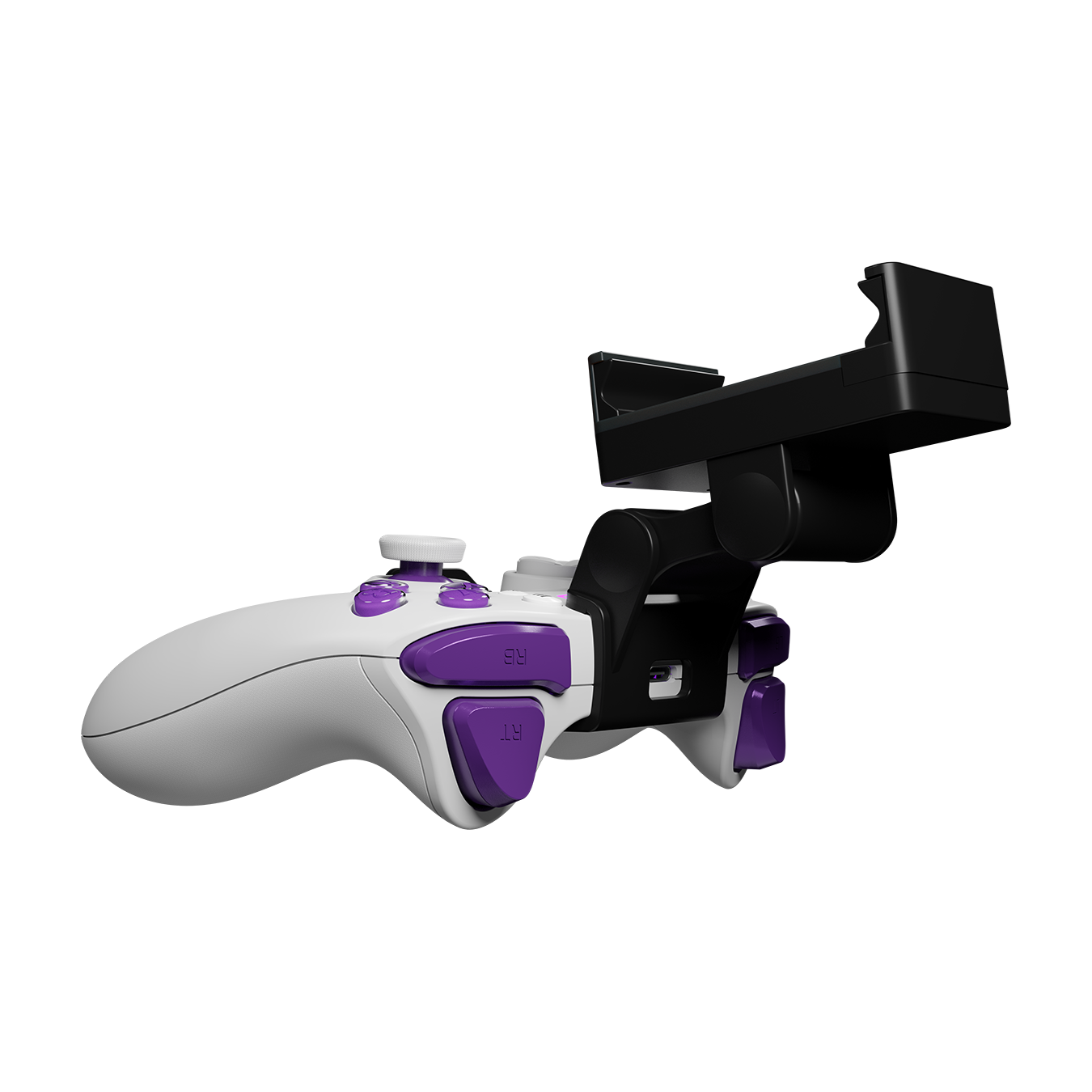 Storm Controller White with Cradle - Front View