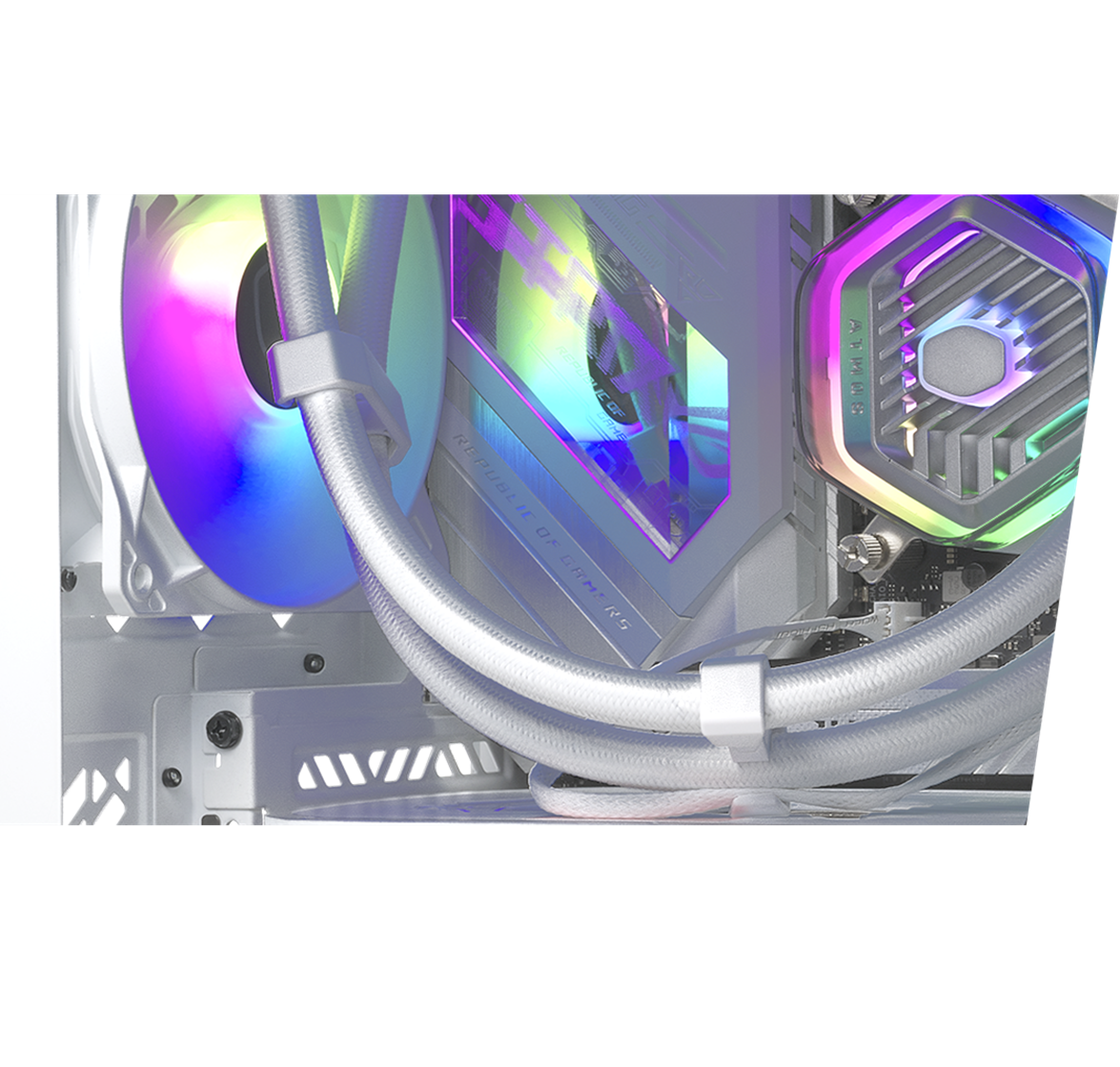 MasterLiquid 240 ATMOS White AIO Liquid Cooler