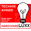 The TD500 MAX has received a Technik award from Hardwareluxx.