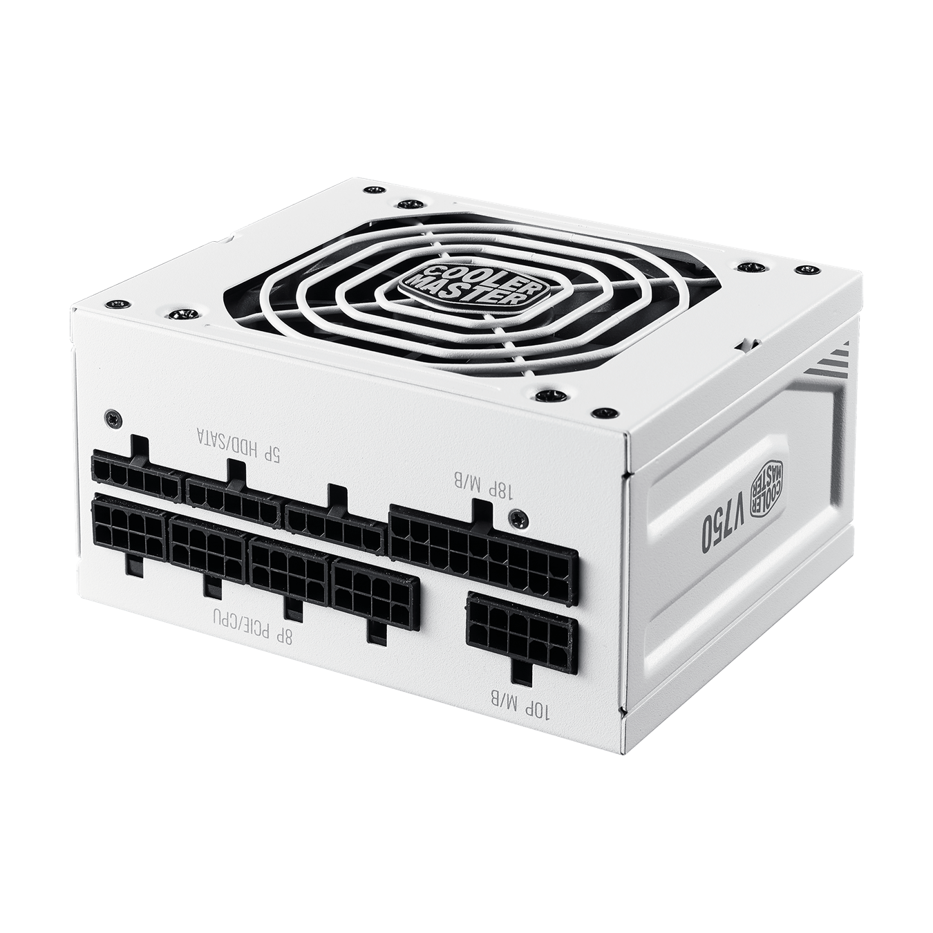 V750 SFX Gold White Edition - fully customizable cabling reduces clutter, increases airflow