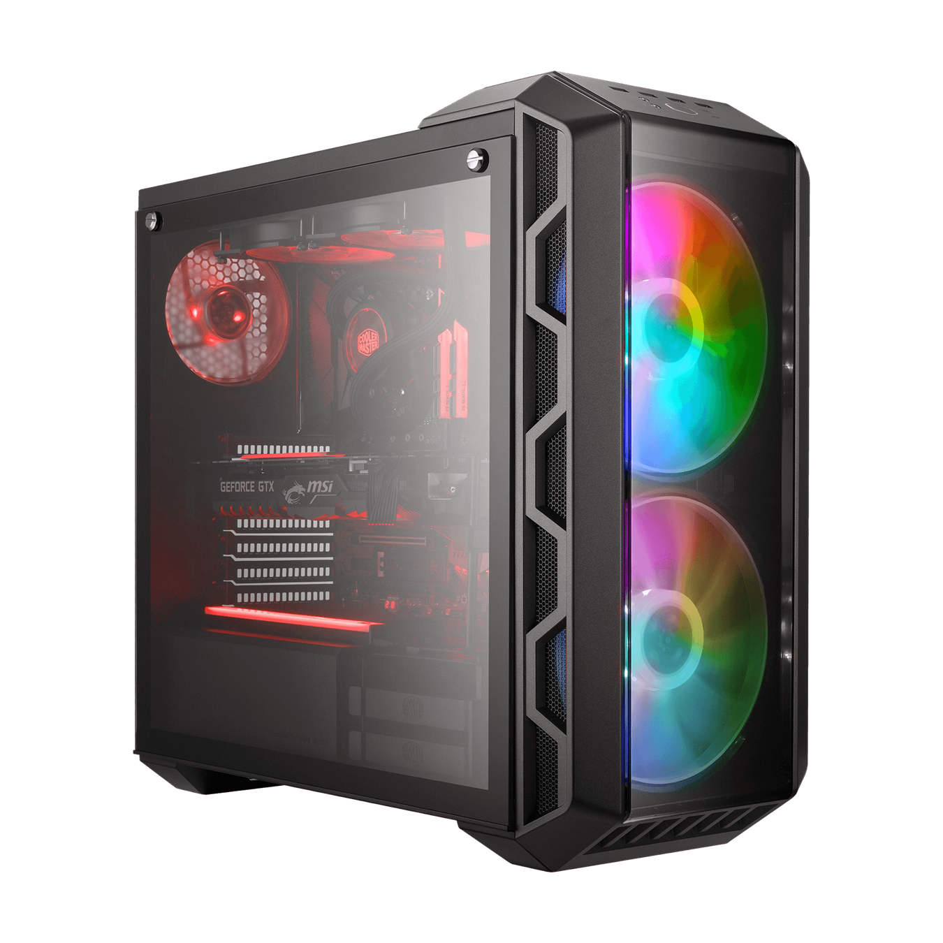 Компьютерный корпус cooler master mastercase h500m обзор