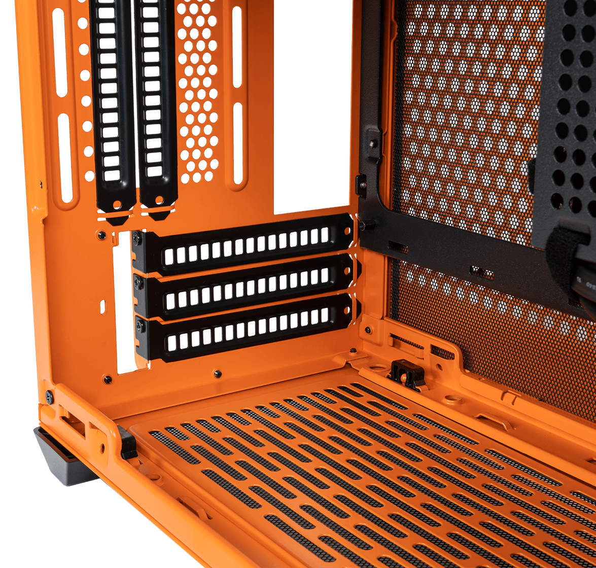 Triple-Slot GPU Support and Included Vertical Riser Cable