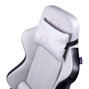 Caliber X1C Gaming Chair - The headrest and lumbar pillow will provide you with the best level of comfort to reduce back pain and alleviate neck strain.