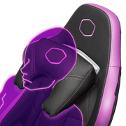 Caliber R2 Purple - Adjust the angle with the reclining backrest and put you in place.