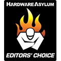 HardwareAsylum - Editors Choice Award