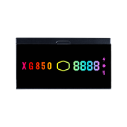 XG850 Plus Platinum - Built-in Information Display Panel