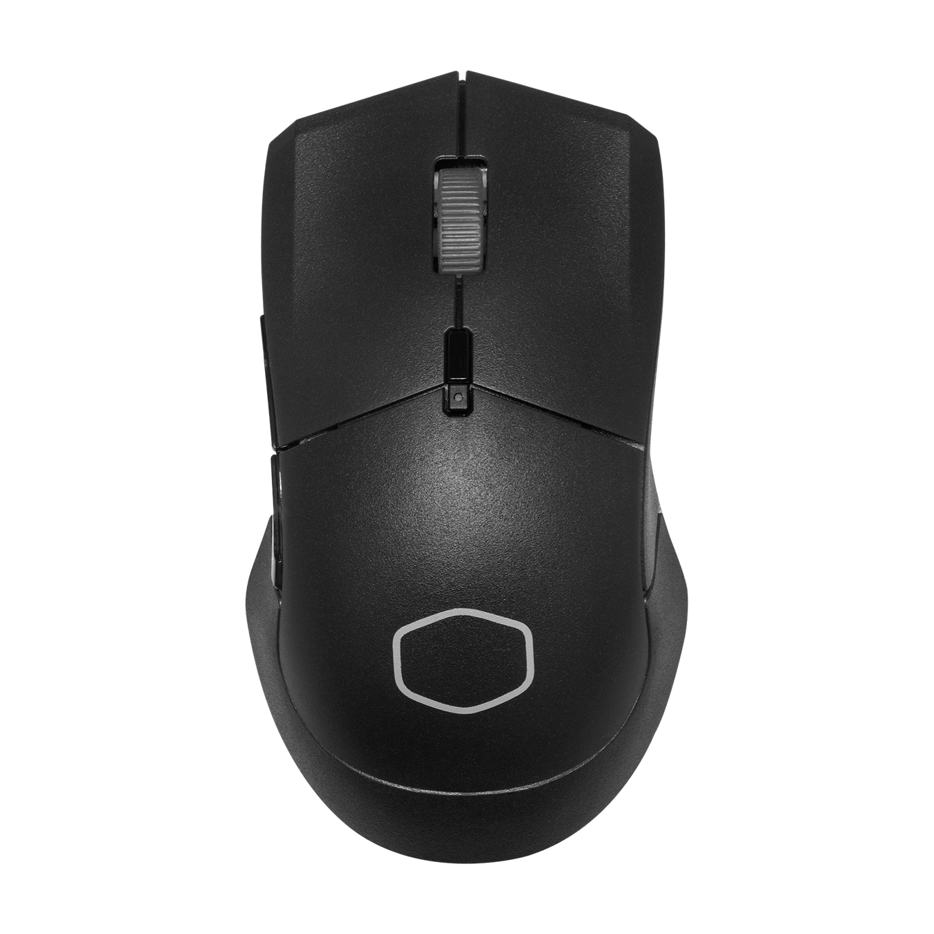 MM311 Wireless Mouse - Optimized for right-handers with two side buttons and lightweight design without exterior holes that compromise on aesthetics, weighs in at 77g even with a AA battery included