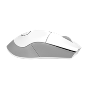 MM311 White Edition Wireless Mouse - New-and-improved feet made with PTFE material for low friction and high durability, which provides a smooth, fast glide with maximum responsiveness.