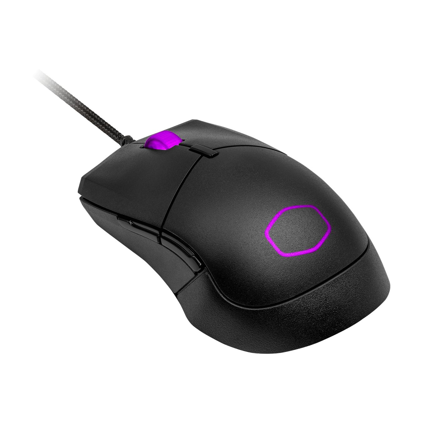 MM310 Gaming Mouse - Optimized for right-handers with two side buttons and weighs in at 50g without exterior holes that compromise on aesthetics