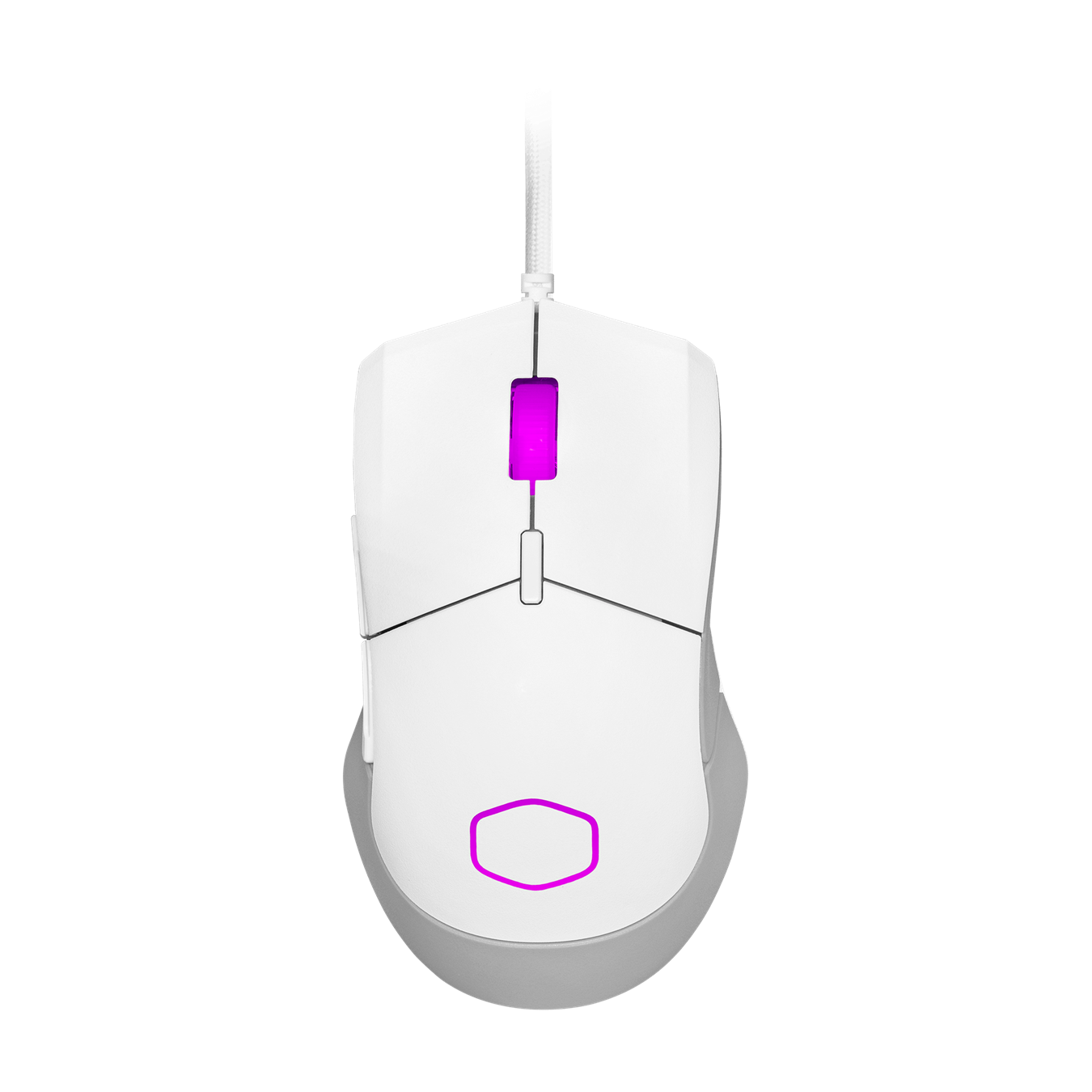 MM310 White Edition Gaming Mouse - Adapt to your game or playstyle with optical sensor adjustable up to 12,000 DPI