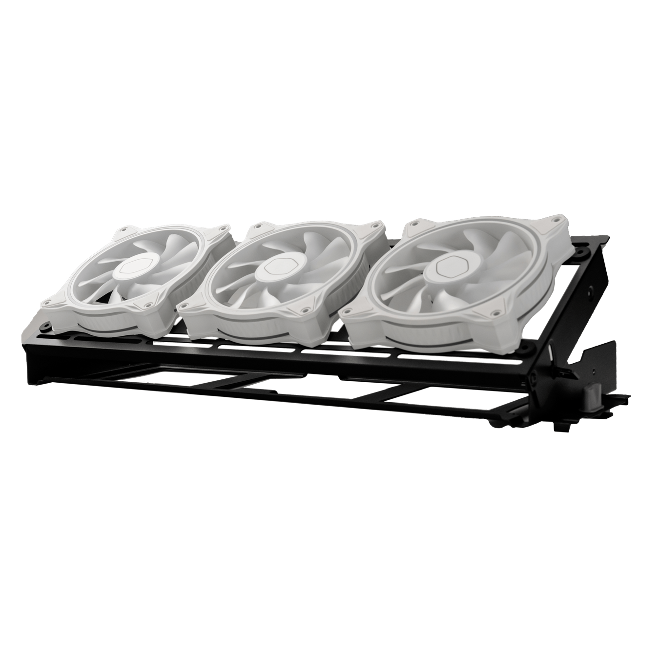 HAF 700 boasts a fully modular, rotatable fan/radiator bracket which can be installed in multiple positions for complex setups.