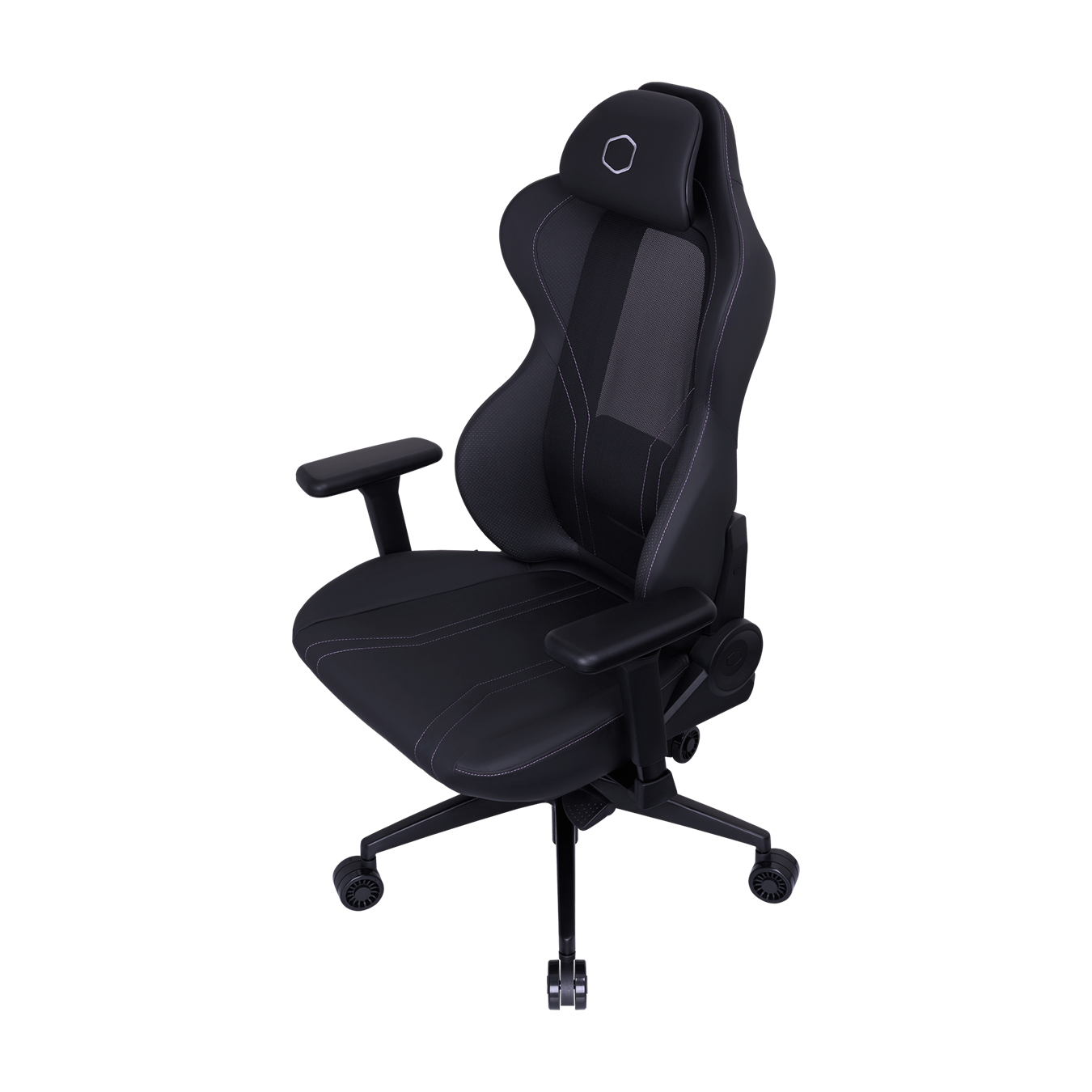 Hybrid 1 Ergo-Gaming Chair - Tilt Down 45 Degree Angle Left View