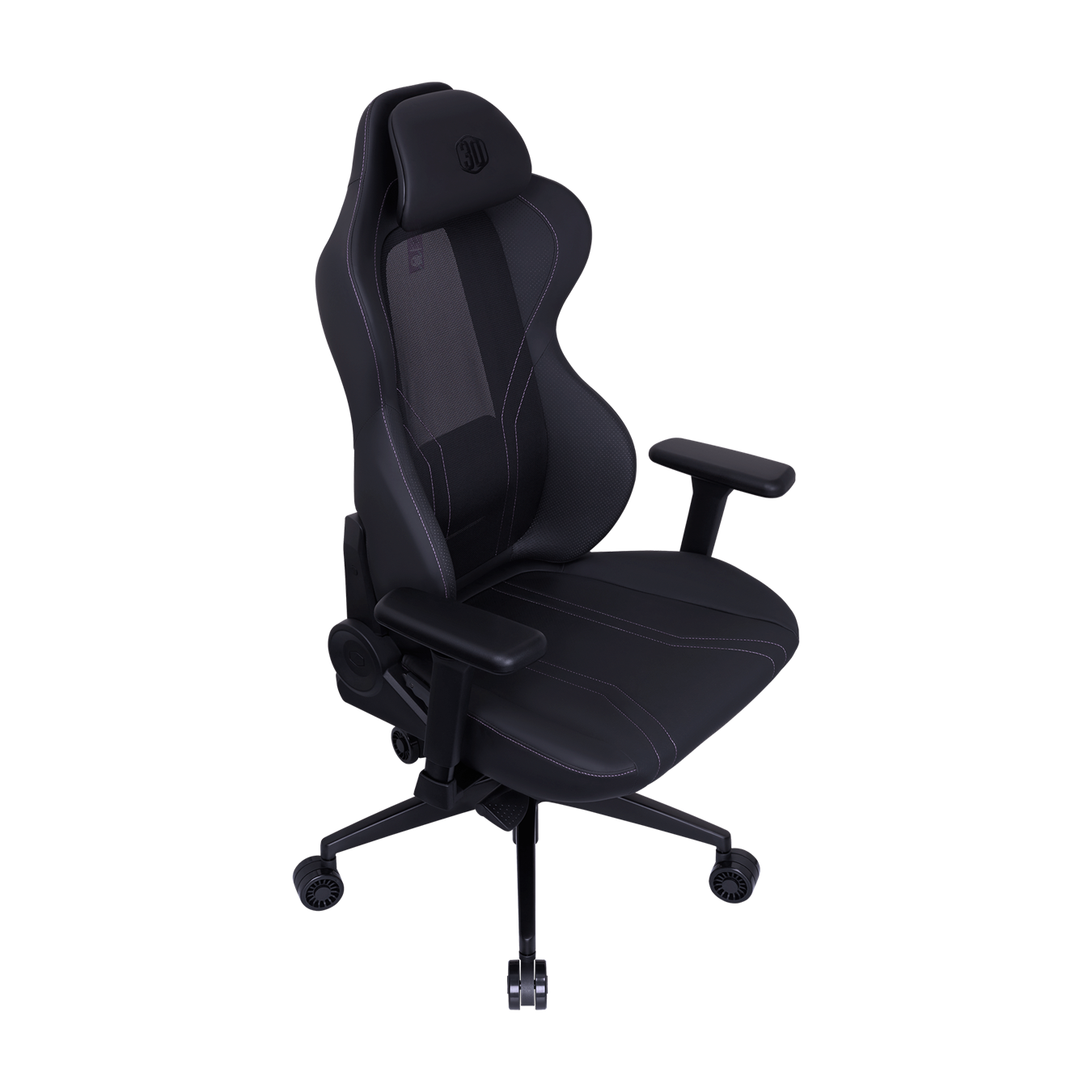 Hybrid 1 Ergo-Gaming Chair 30th Anniversary Edition - Tilt Down 45 Degree Angle Right View