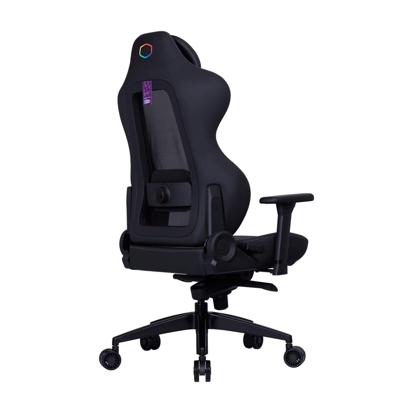 Hybrid 1 Ergo-Gaming Chair 30th Anniversary Edition - Normal 45 Degree Angle - Back View