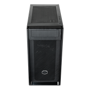 Elite 300 m-ATX PC Case - The front panel is constructed with a substantially large, unrestricted intake grill to ensure that the system runs cool and efficiently.