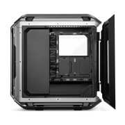 COSMOS C700M - The graphics card bracket can be mounted vertically or horizontally on either the PSU midplate or on the M. Port