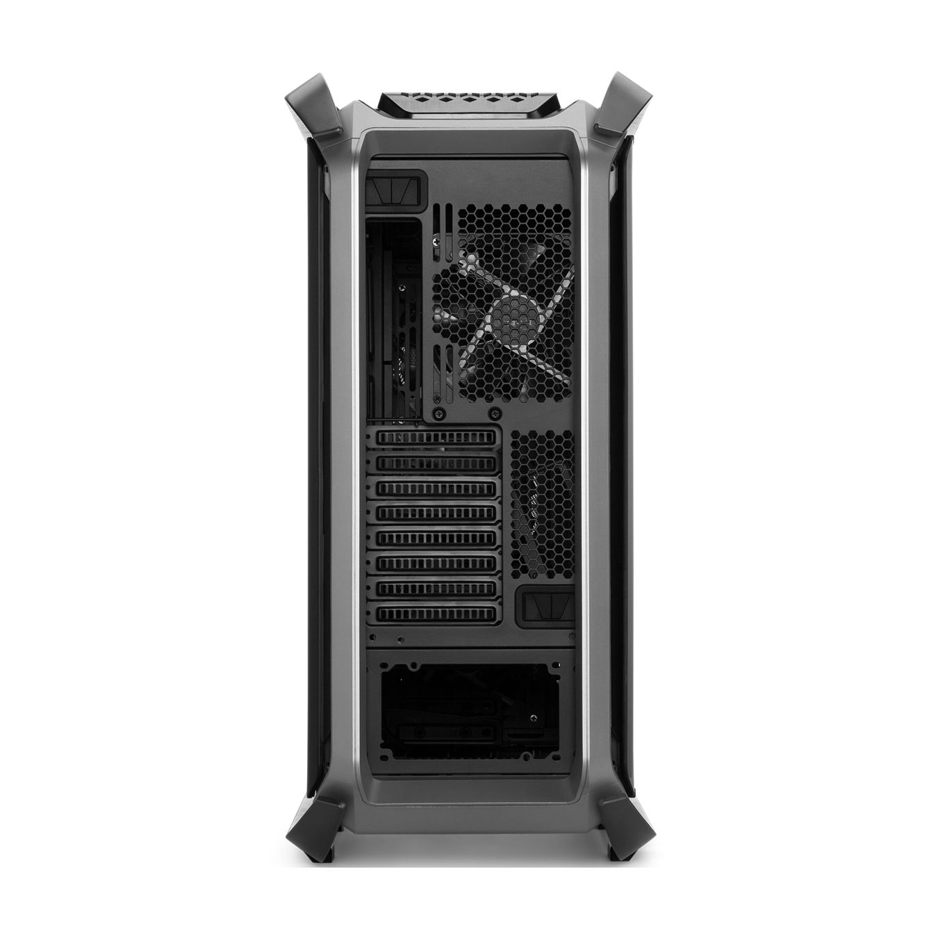 COSMOS C700M - included a 400mm PCIe 4.0 riser cable, facilitating vertical GPU mounting and superior data transmission speeds.