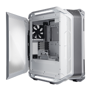 COSMOS C700M White - A flat radiator bracket design offers more versatility for liquid cooling with the ability
