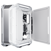COSMOS C700M White - The cast aluminum handles (and feet) that provide protection & support for carrying the case