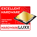 HAF 700 gots the Excellent Hardware award from hardwareluxx.de