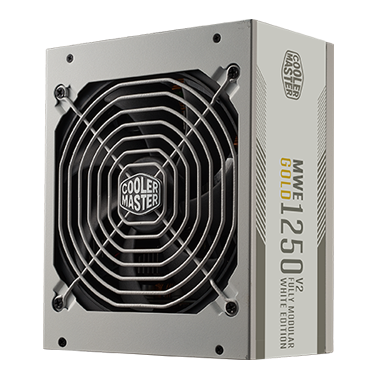 MWE Gold    V2 ATX3.0 White Version Fully Modular PSU   Cooler