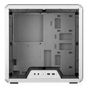MasterBox Q300L White - Edge-to-Edge Acrylic Transparent Side Panel