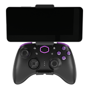 Storm Controller + Cradle with phone - Top View