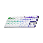 SK630 White Limited Edition Mechanical Keyboard - with an innovative On-the-fly System