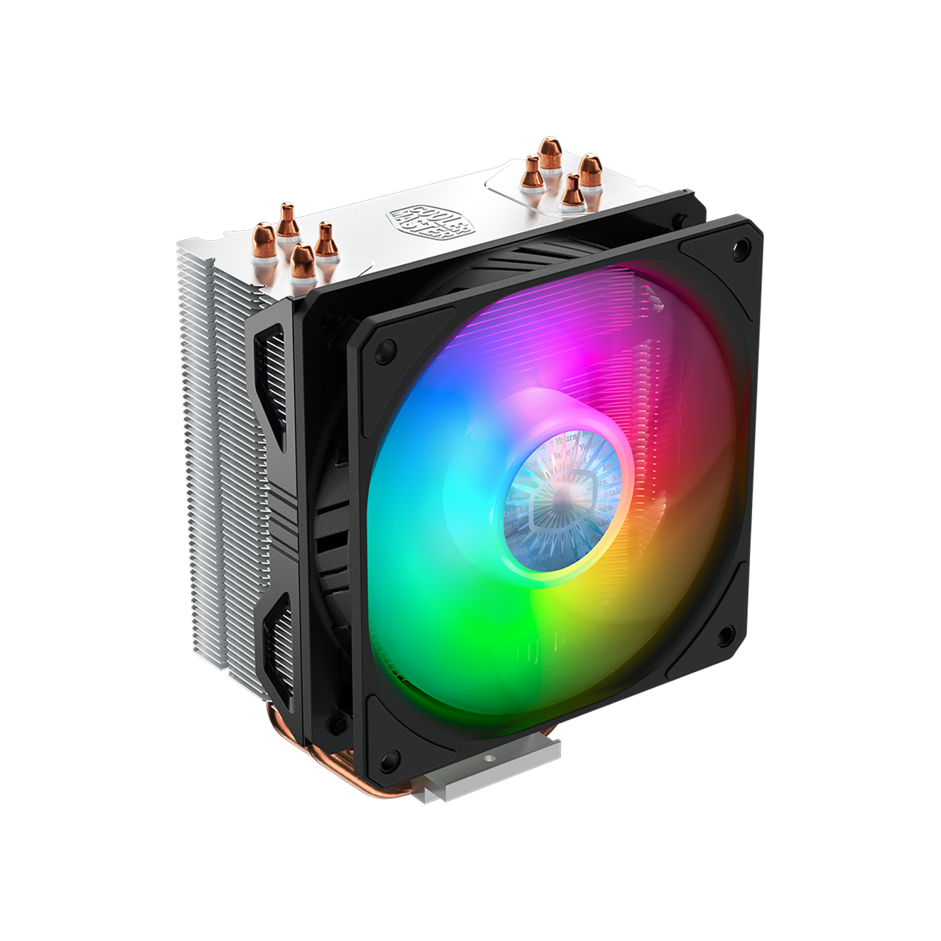 Hyper 212 Spectrum V2 - The new Spectrum 120 PWM fan boasts an upgraded fan blade and frame design to enhance cooling capabilities while maintaining silent operation. 