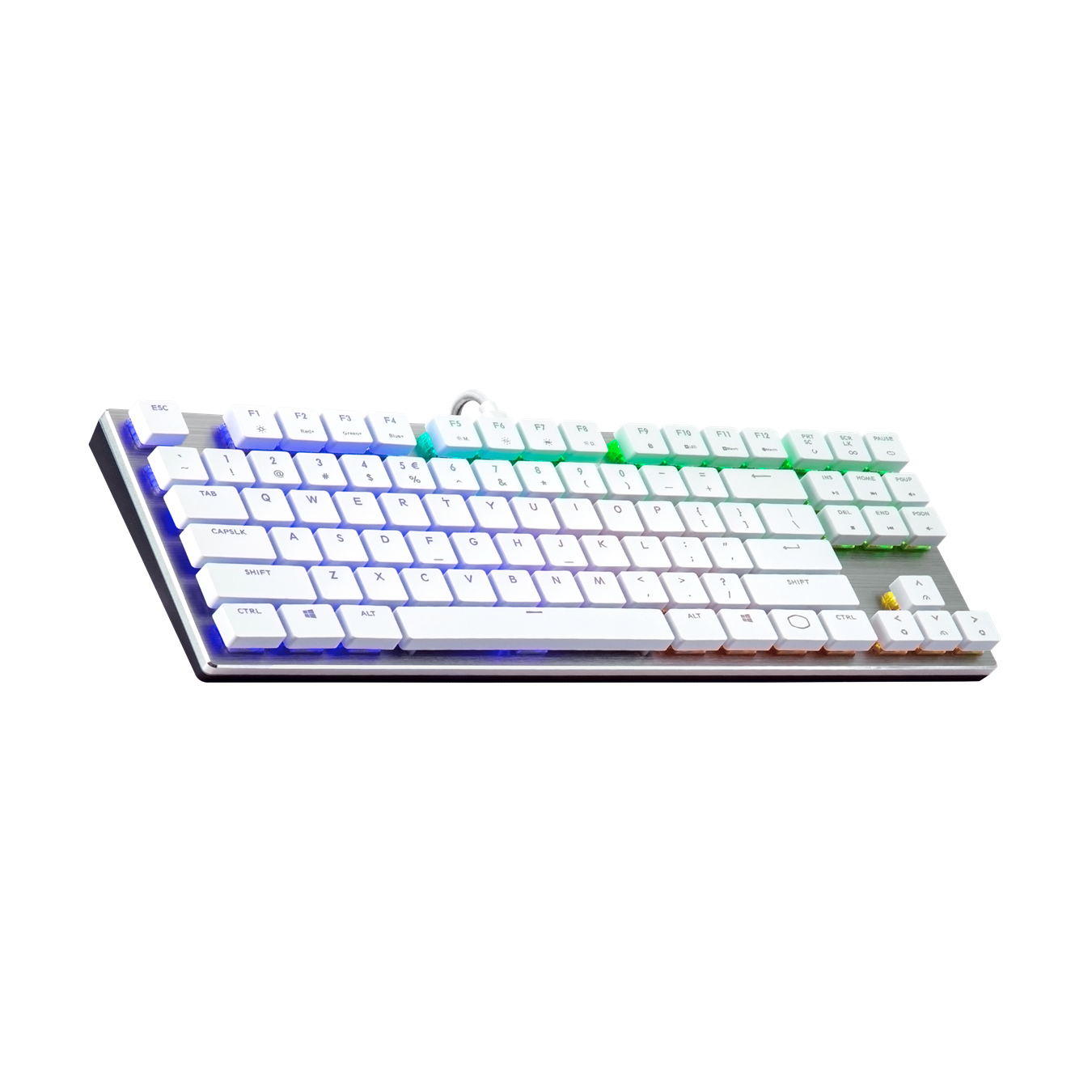 SK630 White Limited Edition Mechanical Keyboard - tsports a bold new look for mechanical keyboards with new Cherry MX Low Profile switches