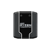The AMD Ryzen Threadripper logo’s vivid display of Addressable RGB LEDs provides unique perspective light effect 