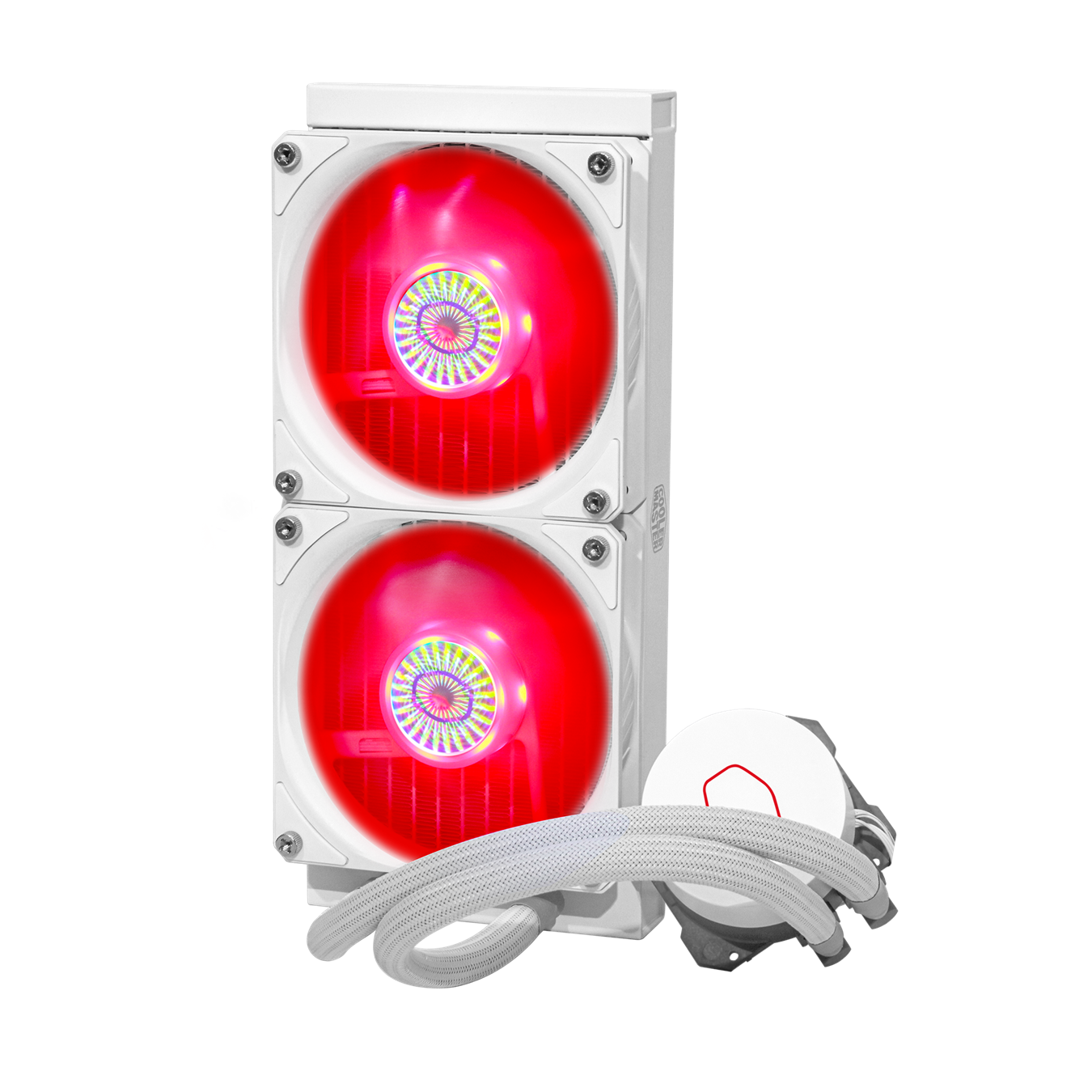 The fans had been upgraded to the latest SickleFlow120 ARGB White Edition fans utilizing Air Balance fan blades, quieter than before without compromising air flow and pressure. Match your clean, white build with this new color release.