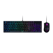 MS110 RGB Mechanical Gaming Keyboard - Exclusive linear switchesthat provide more responsiveness than membrane switches