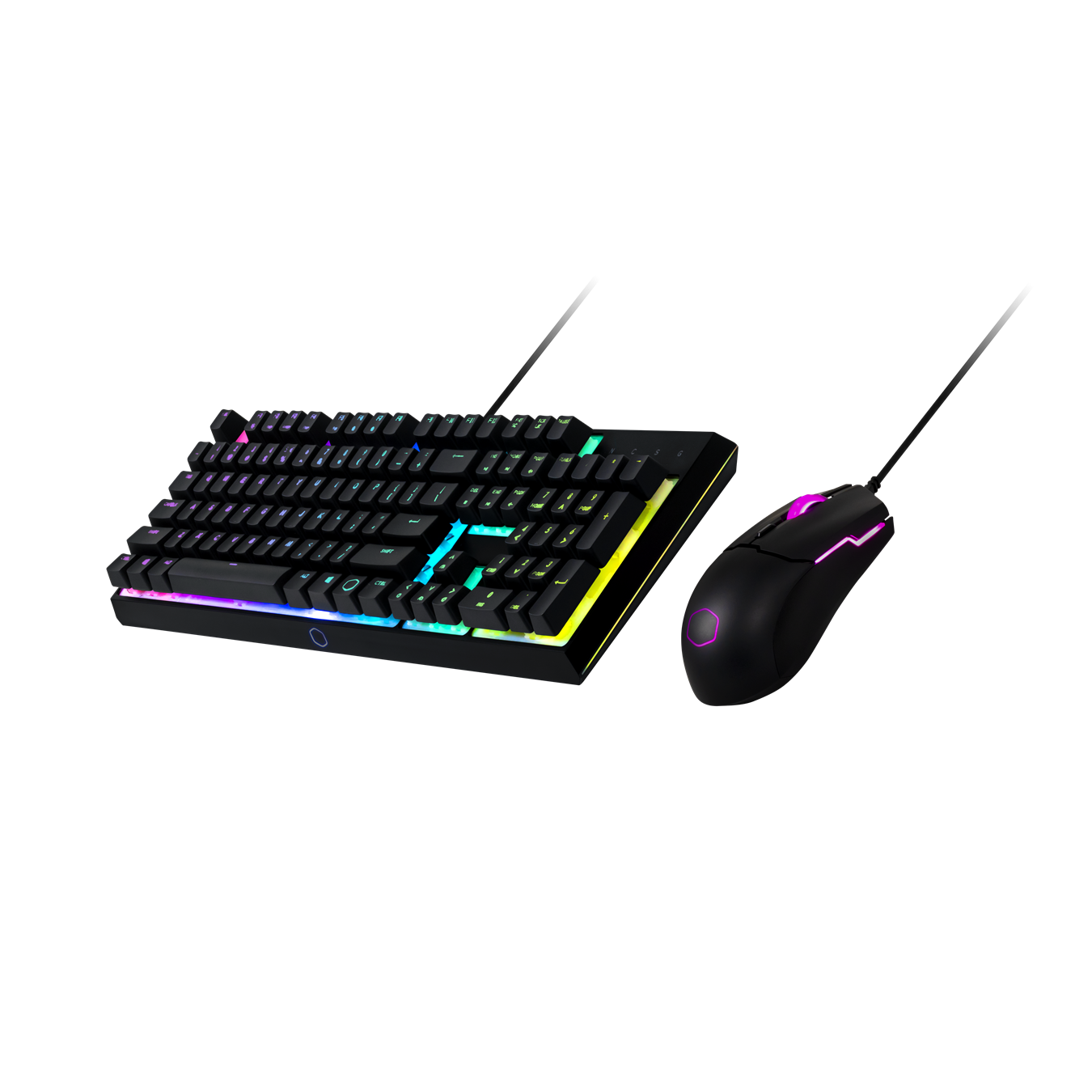 MS110 RGB Mechanical Gaming Keyboard - RGB lighting, windows lock and multimedia controls via function key makes customization simple without the need for bloated software