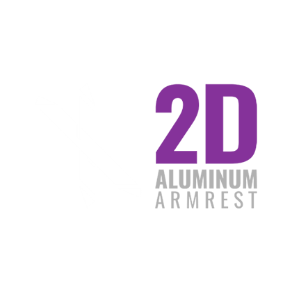 2D Aluminum Armrest