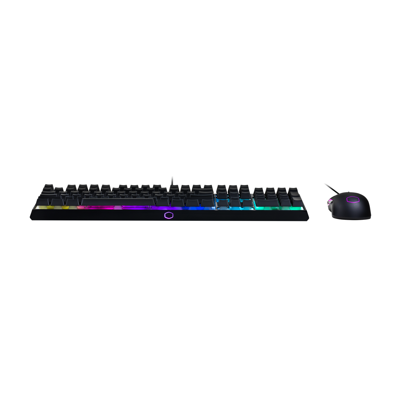 MS110 RGB Mechanical Gaming Keyboard - Right-handed optimization with new coating for increased comfort and durability