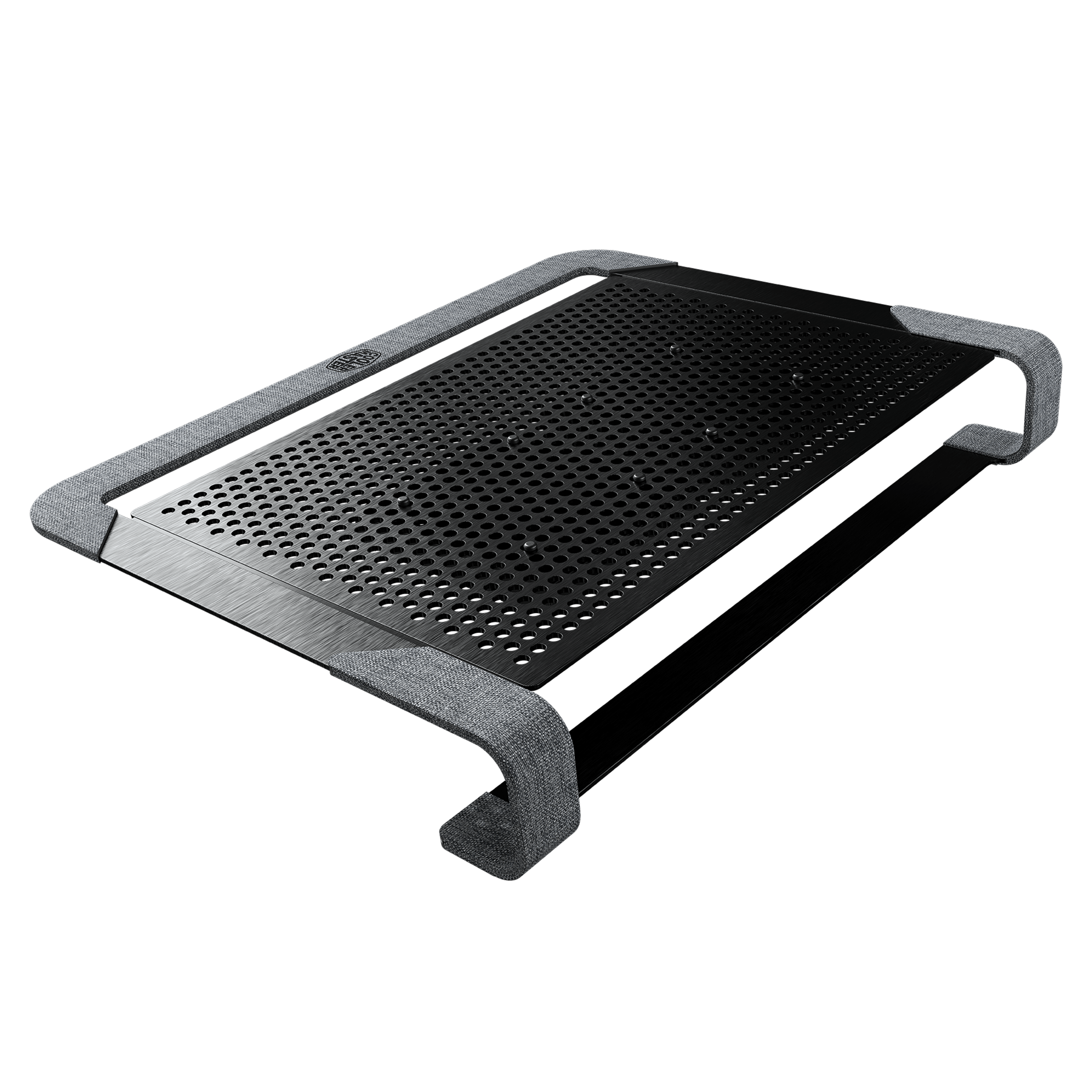 Cooler Master Notepal U2 Plus V2 2 Ventilateurs de Refroidissement Mobiles de 80 mm Aluminium Noir Refroidisseur pour Ordinateur Portable jusquà 17 