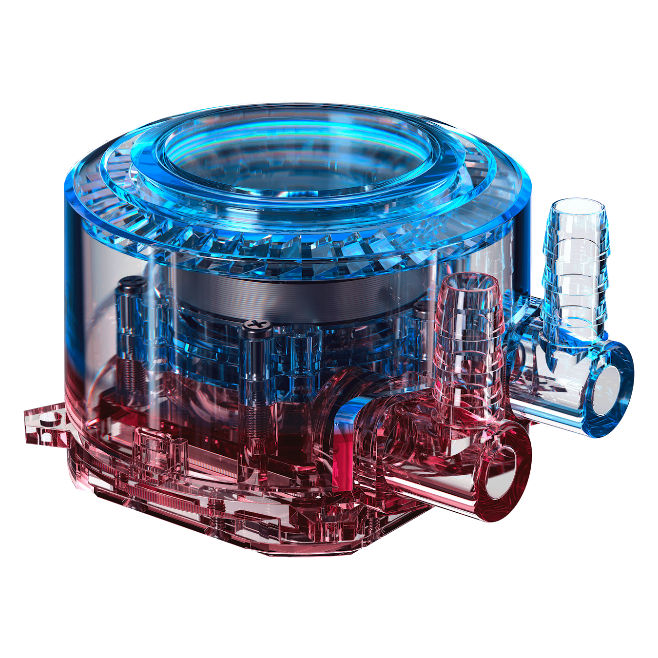Our low-profile dual chamber pump enhances performance and durability over our last-gen single chamber pump designs