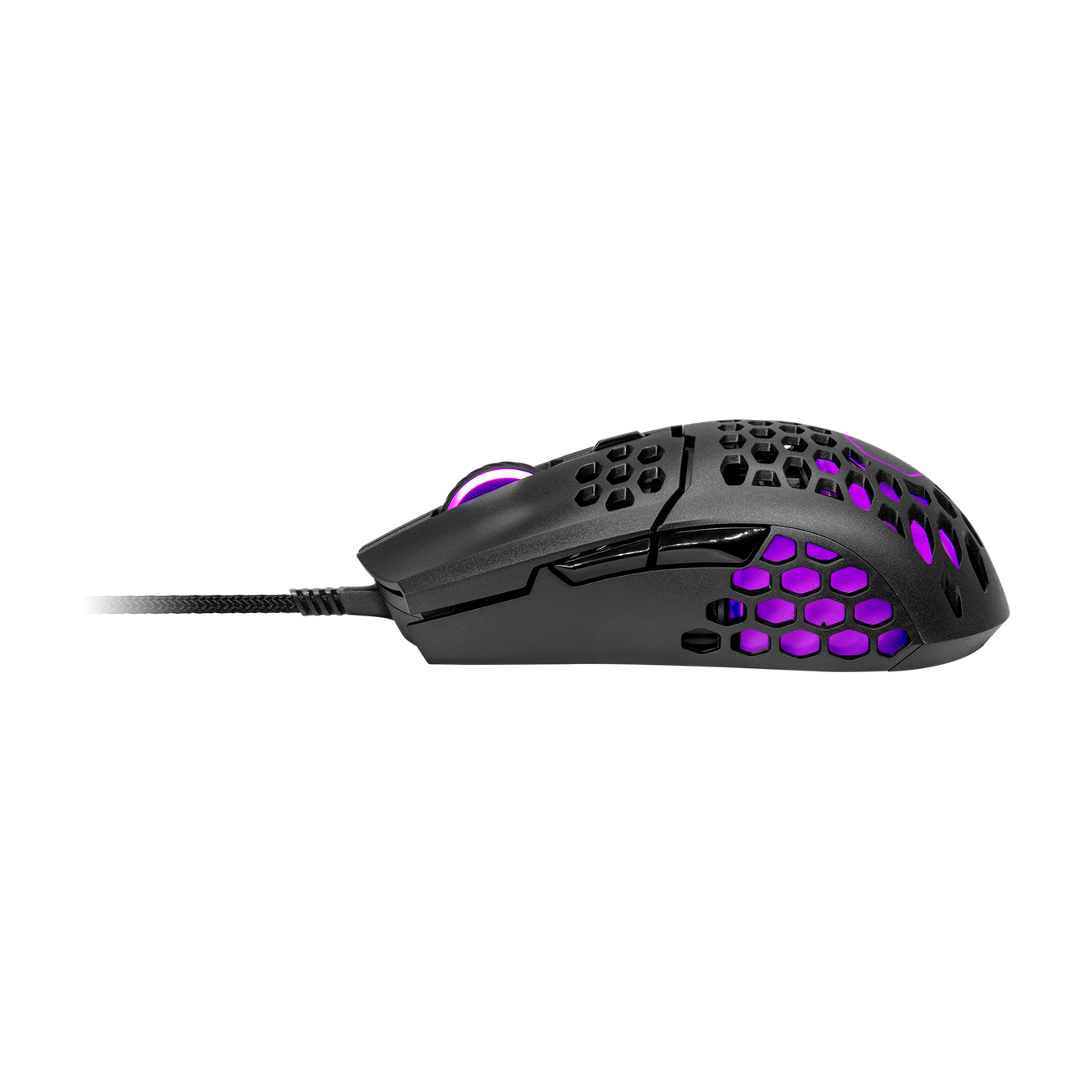 MM711 LITE Gaming Mouse - An ambidextrous shape for right-handed gamers with two side buttons